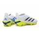 Zapatillas de Fútbol adidas Predator Elite LL FG Blanco Amarillo Azul