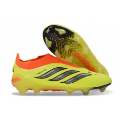 Zapatillas de Fútbol adidas Predator Elite LL FG Amarillo Negro