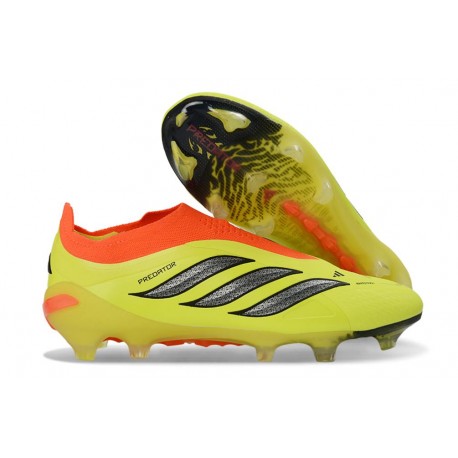 Zapatillas de Fútbol adidas Predator Elite LL FG Amarillo Negro