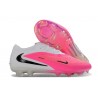 Zapatos de Fútbol Nike Phantom 6 Low Elite FG Rosa Blanco Negro