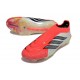 Zapatillas de Fútbol adidas Predator Elite LL FG Rojo Lúcido Negro Ftwr Blanco