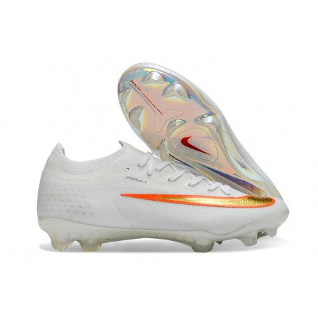 Botas y Zapatillas de Futbol Nike Mercurial Vapor XVII Elite FG Blanco Rojo
