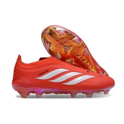 Zapatillas de Fútbol adidas Predator Elite LL FG Rojo Blanco
