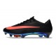 Botas y Zapatillas de Futbol Nike Mercurial Vapor XVII Elite FG Negro Rojo