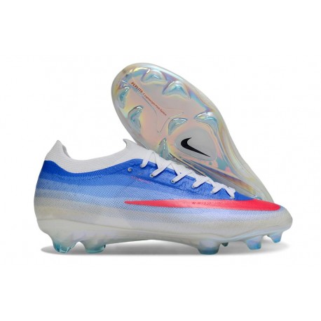 Botas y Zapatillas de Futbol Nike Mercurial Vapor XVII Elite FG Azul Blanco Rojo