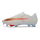 Botas Futbol Nike Mercurial Vapor XVII Elite FG Blanco Naranja Dorado