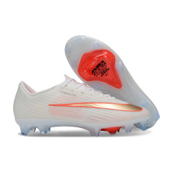 Botas Futbol Nike Mercurial Vapor XVII Elite FG Blanco Naranja Dorado