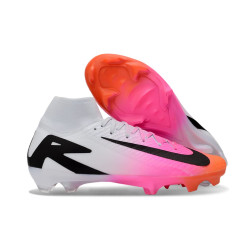 Zapatillas Nike Zoom Mercurial Superfly X Elite FG Rosa Negro Blanco