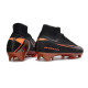 Zapatillas Nike Zoom Mercurial Superfly X Elite FG Negro Naranja
