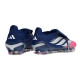 Bota de Fútbol adidas Predator 26 Elite FT FG Azul Rosa Plateada