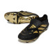 Bota de Fútbol adidas Predator 26 Elite FT FG Negro Dorada