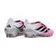 Bota de Fútbol adidas Predator 26 Elite FT FG Rosa Blanco Negro