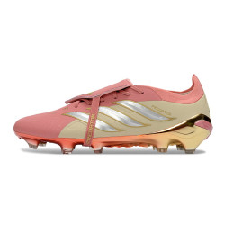 Bota de Fútbol adidas Predator 26 Elite FT FG Rosa Plateado