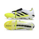 Bota de Fútbol adidas Predator 26 Elite FT FG Blanco Negro Amarillo