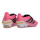 Bota de Fútbol adidas Predator 26 Elite FT FG Rosa Negro