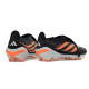 Tacón de Futbol adidas Predator 26 Elite Foldover Tongue FG Negro Naranja