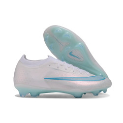 Tacos Nike Air Zoom Mercurial Vapor 17 Elite FG Blanco Azul