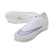 Tacos Nike Air Zoom Mercurial Vapor 17 Elite FG Blanco Cian
