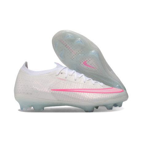 Tacos Nike Air Zoom Mercurial Vapor 17 Elite FG Blanco Rosa