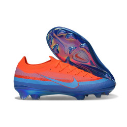 Zapatillas Nike Zoom Mercurial Vapor XVII Elite FG Naranja Azul