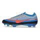 Zapatillas Nike Zoom Mercurial Vapor XVII Elite FG Azul Gris Rojo