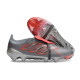 Tacón de Futbol adidas Predator 26 Elite Foldover Tongue FG Gris Rojo