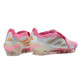 Tacón de Futbol adidas Predator 26 Elite Foldover Tongue FG Rosa Blanco