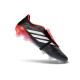 Tacón adidas Predator 26 Elite Foldover Tongue FG Negro Rojo Blanco