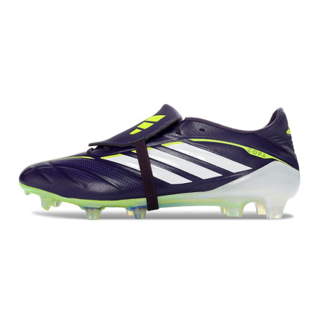 Tacón de Futbol adidas Predator 26 Elite Foldover Tongue FG Negro Blanco