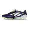 Tacón de Futbol adidas Predator 26 Elite Foldover Tongue FG Negro Blanco