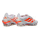 Tacón de Futbol adidas Predator 26 Elite Foldover Tongue FG Blanco Rojo