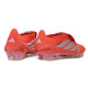 Tacón de Futbol adidas Predator 26 Elite Foldover Tongue FG Rojo Plateado