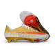 Zapatillas Nike Mercurial Superfly XI Elite Terreno Firme CR7 Dorada Rojo