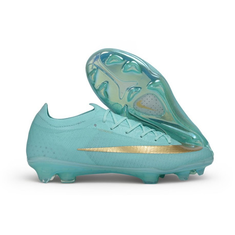 Bota de Fútbol Nike Mercurial Vapor 17 Elite FG Brillo verde Mtlc Dorado