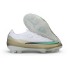 Bota de Fútbol Nike Mercurial Vapor 17 Elite FG Blanco Brillo verde Mtlc Dorado