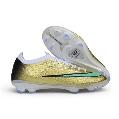 Bota de Fútbol Nike Mercurial Vapor 17 Elite FG Dorado Verde