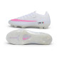 Bota de Fútbol Nike Mercurial Vapor 17 Elite FG CR7 Blanco Rosa