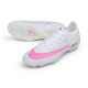 Bota de Fútbol Nike Mercurial Vapor 17 Elite FG CR7 Blanco Rosa