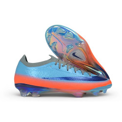 Bota de Fútbol Nike Mercurial Vapor 17 Elite FG Azul Naranja