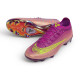 Bota de Fútbol Nike Mercurial Vapor 17 Elite FG Purpúrea Amarillo