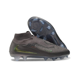Botas de Fútbol Nike Phantom 6 High Elite Fg Gris Negro