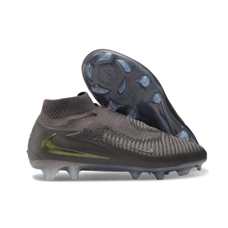 Botas de Fútbol Nike Phantom 6 High Elite Fg Gris Negro