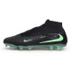 Botas de Fútbol Nike Phantom 6 High Elite Fg Negro Verde ilusión