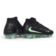 Botas de Fútbol Nike Phantom 6 High Elite Fg Negro Verde ilusión