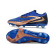 Zapatillas de Futbol Nike Phantom 6 Low Elite FG Azul oscuro Bronce