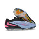 Zapatillas de Futbol Nike Phantom 6 Low Elite FG Azul claro Rosa