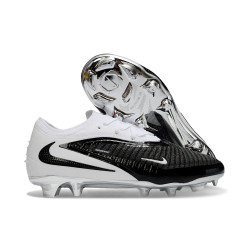 Zapatillas de Futbol Nike Phantom 6 Low Elite FG Negro Blanco