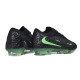 Zapatillas de Futbol Nike Phantom 6 Low Elite FG Negro Verde Espejismo