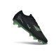 Zapatillas de Futbol Nike Phantom 6 Low Elite FG Negro Verde Espejismo