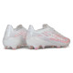 Botas de fútbol adidas F50 Hyperfast EVO FG Blanco Rosa